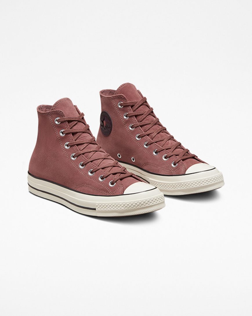 Tenisky Vysoke Converse Chuck 70 Semisove Damske Bordove Čierne | SK EBWLO9